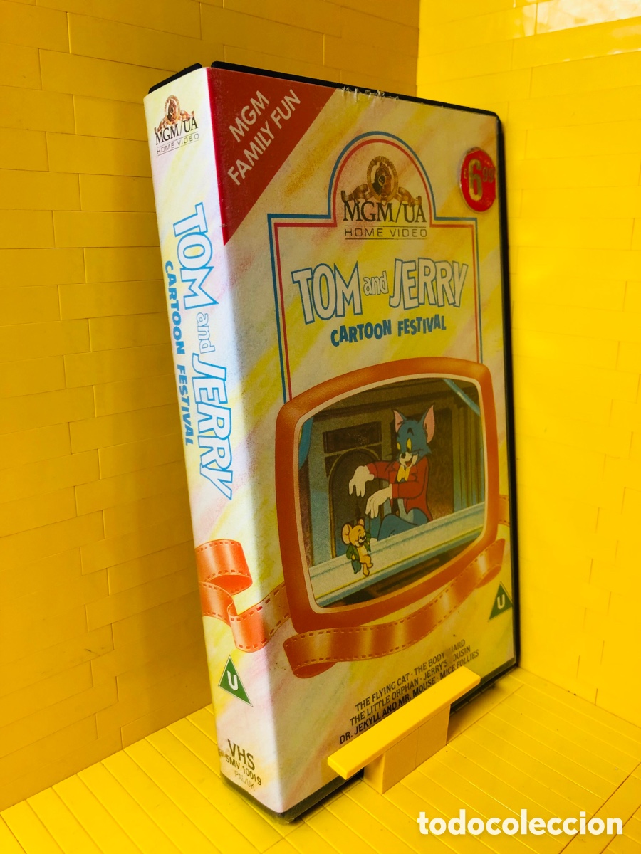Cine: VHS ● TOM AND JERRY CARTOON FESTIVAL ● INGLES ● ENGLISH