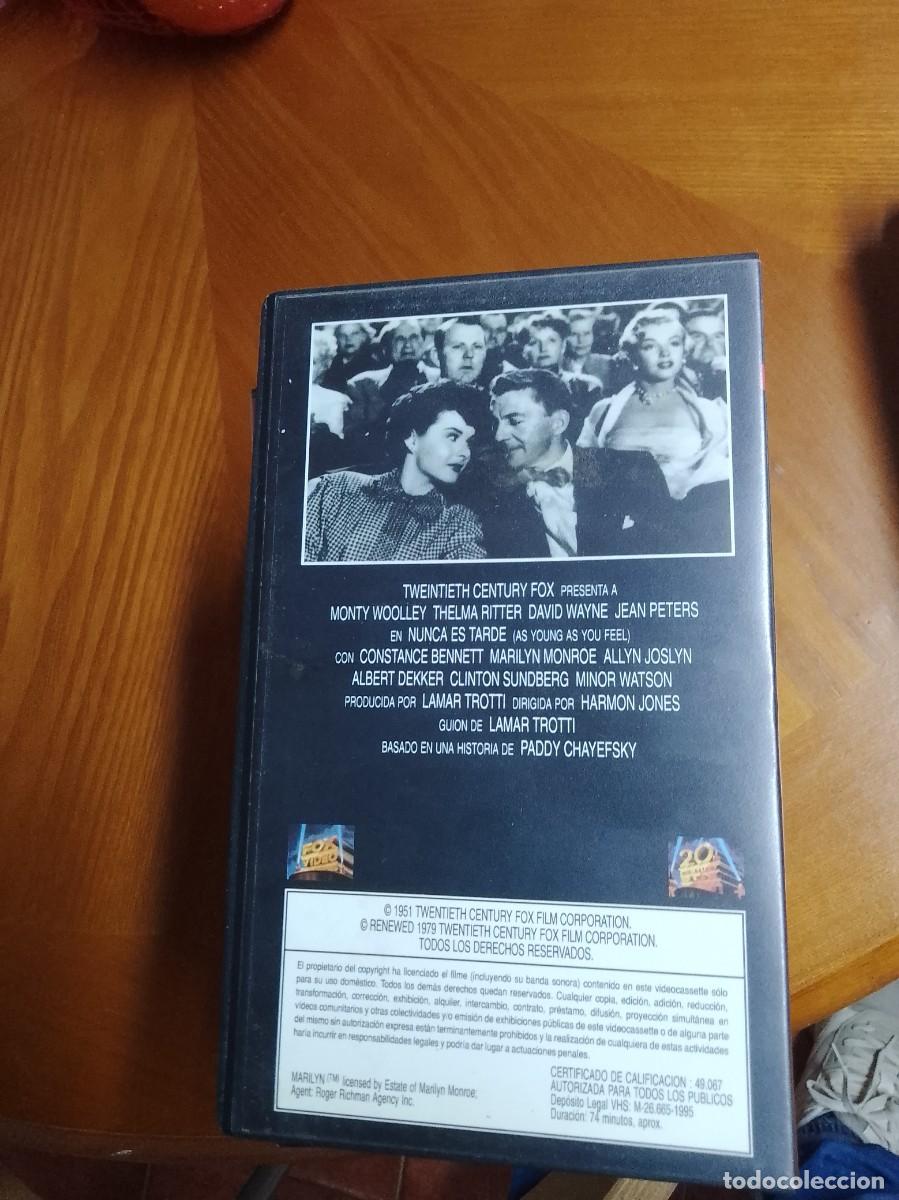 Cine: Nunca es tarde vhs - Foto 3
