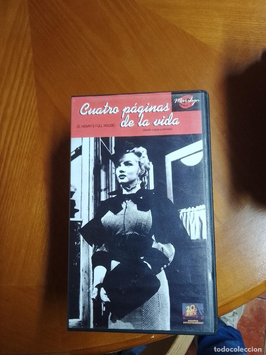 Cine: Cuatro p&aacute;ginas de la vida vhs - Foto 1