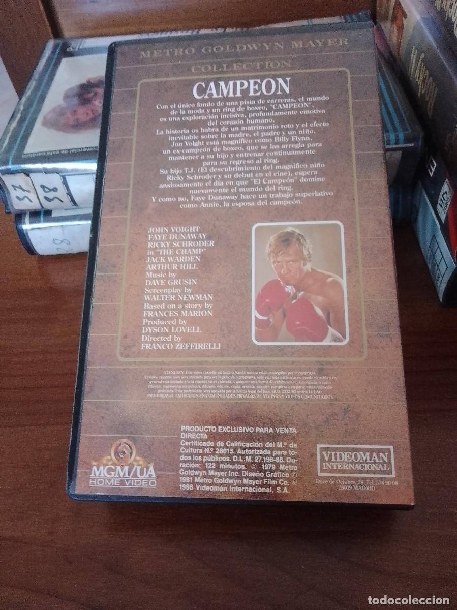 Cine: Campe&oacute;n vhs - Foto 3