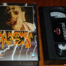 Cine: LA MATANZA DE TEXAS - TOBE HOOPER, MARILYN BURNS, PAUL A. PARTAIN - TERROR - VHS