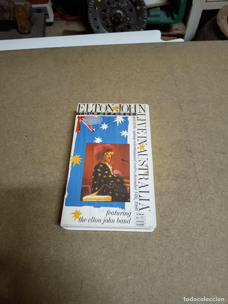 Cine: VHS Elton John Live in Australia