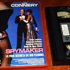 Cine: SPYMAKER LA VIDA SECRETA DE IAN FLEMING - FERDINAND FAIRFAX, JASON CONNERY, KRISTIN SCOTT - VHS