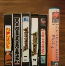 Cine: VHS - LOTE GRABACIONES DE TVE, VIDEOS DE 1ª, MARTES Y TRECE ESPECIAL 1991, ETC