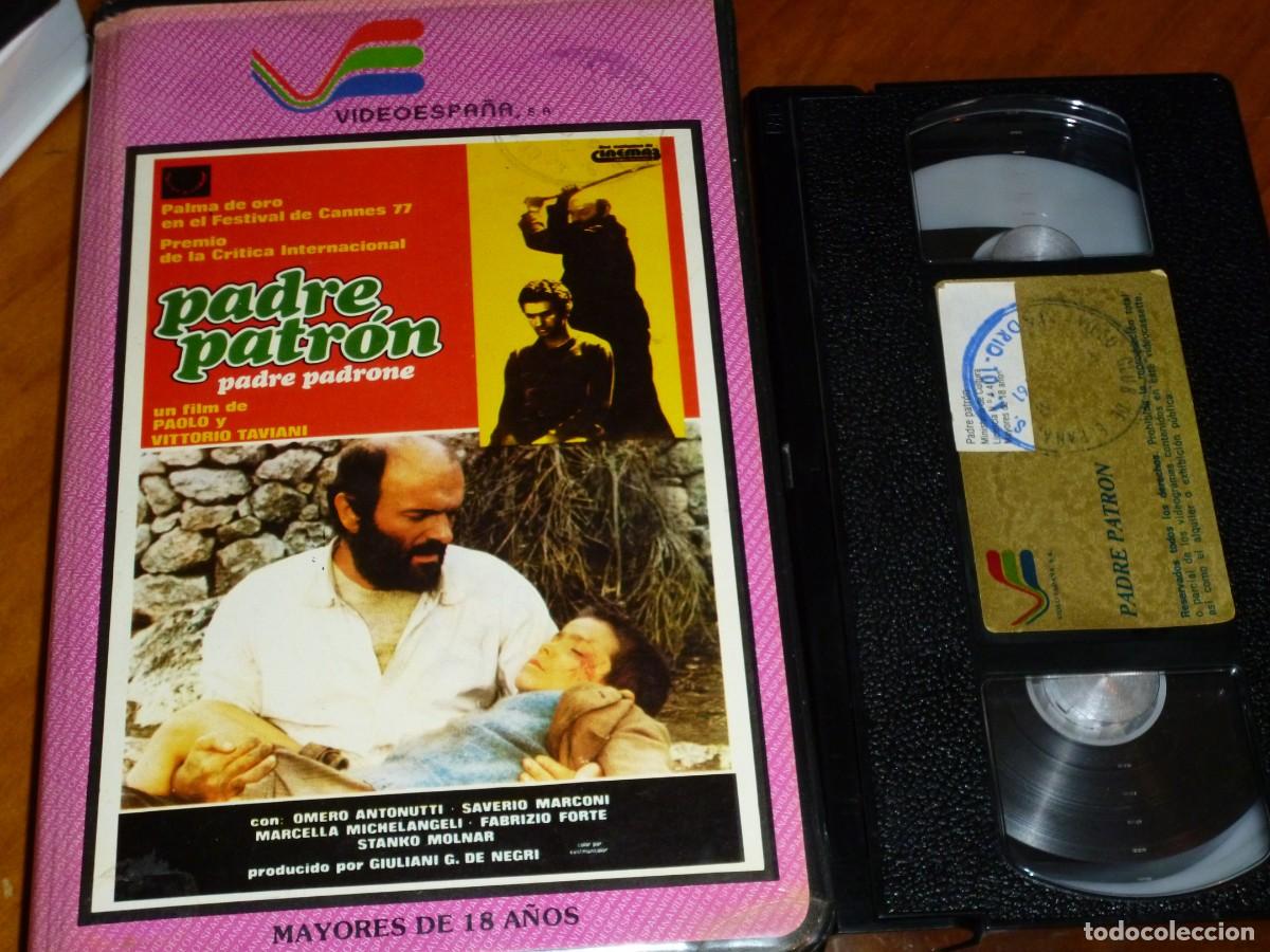Cine: PADRE PATRON / PADRE PADRONE - OMERO ANTONUTTI, SAVERIO MARCONI, STANKO MOLINAR - VIDEOESPA&Ntilde;A - VHS
