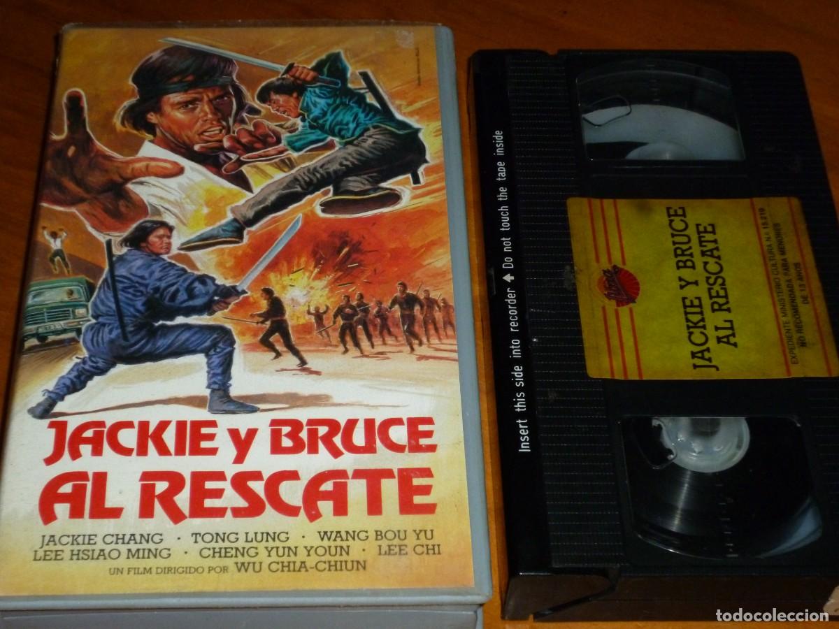 Cine: JACKIE Y BRUCE AL RESCATE - WU CHIA-CHIUN - ARTES MARCIALES - VHS