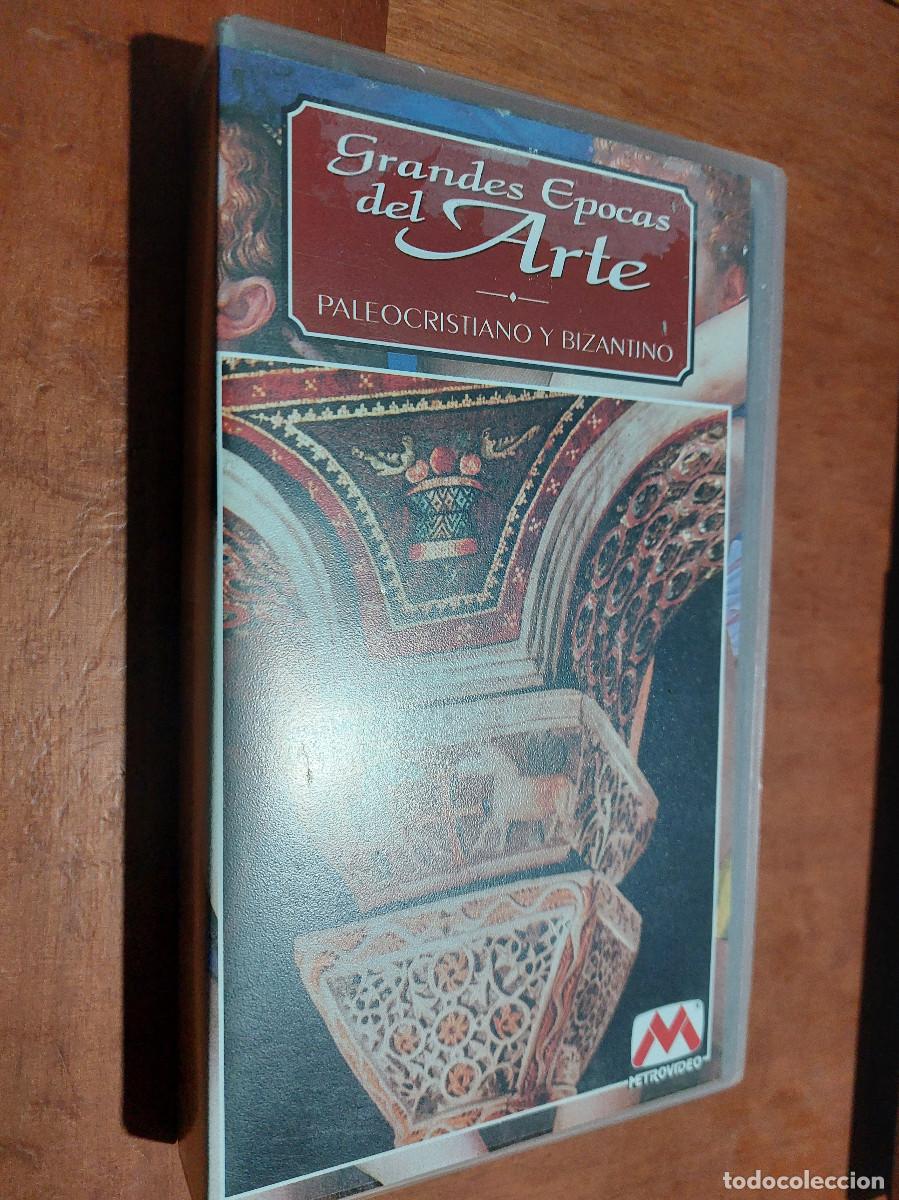 Cin&eacute;ma: GRANDES &Eacute;POCAS DEL ARTE. PALEOCRISTIANO Y BIZANTINO. VHS. BUEN ESTADO.