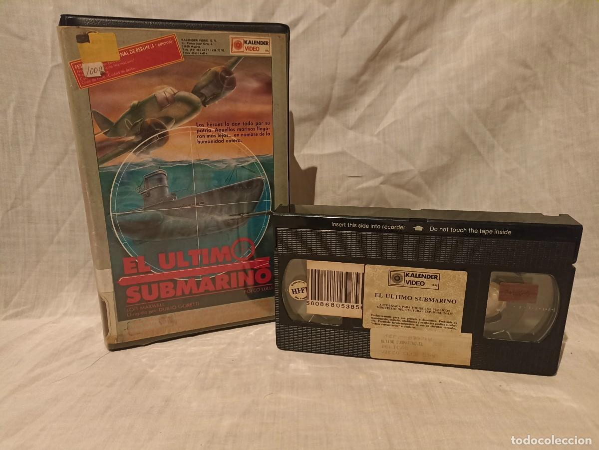 Cine: El &uacute;ltimo submarino, pel&iacute;cula en Vhs (III Reich Hitler- Nazi- Alemania) WWII 1987