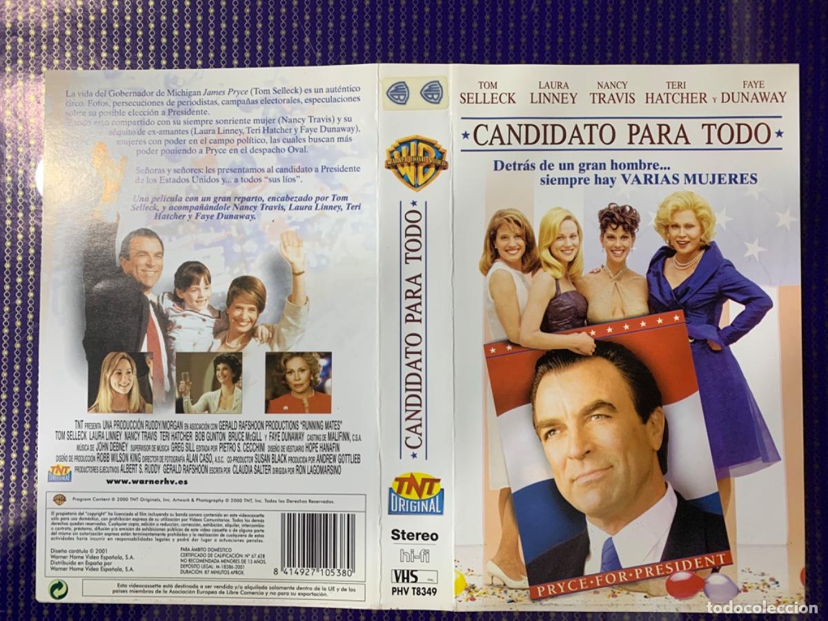 Cinema: Candidato para todo (Solo car&aacute;tula original VHS)