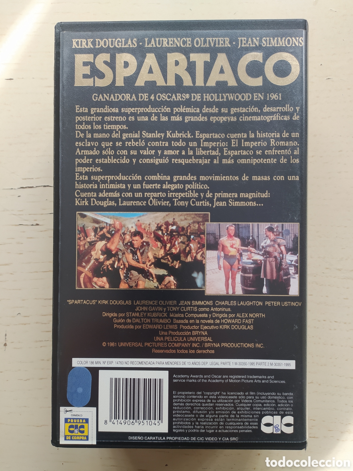 Cine: 2xVHS Espartaco - Foto 3