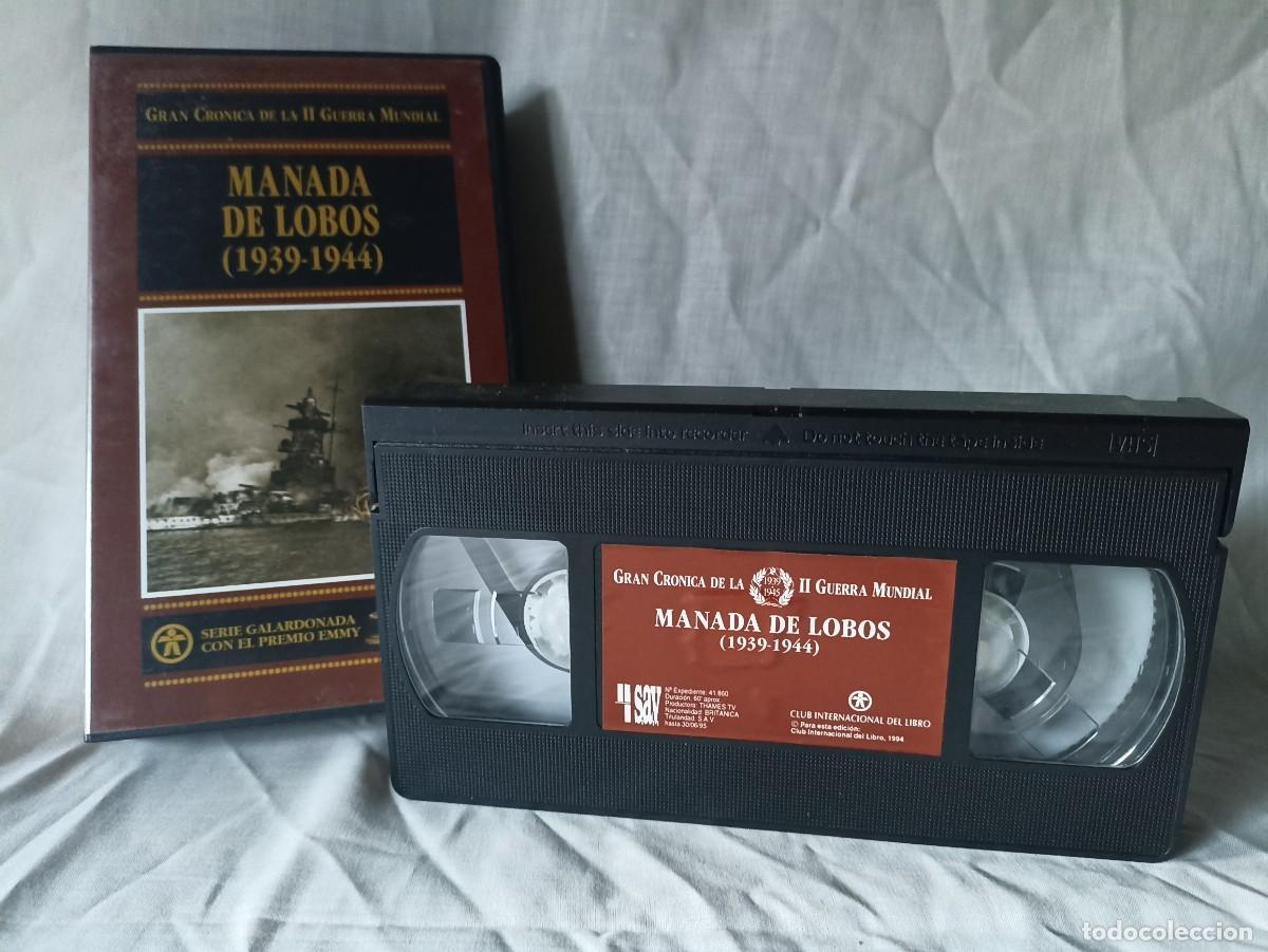 Cinema: Manada de lobos, documental VHS (III Reich Hitler- Nazi- Alemania) WWII de 1994