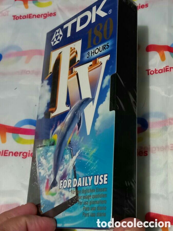 Cine: Cinta vhs tdk 180 precintada