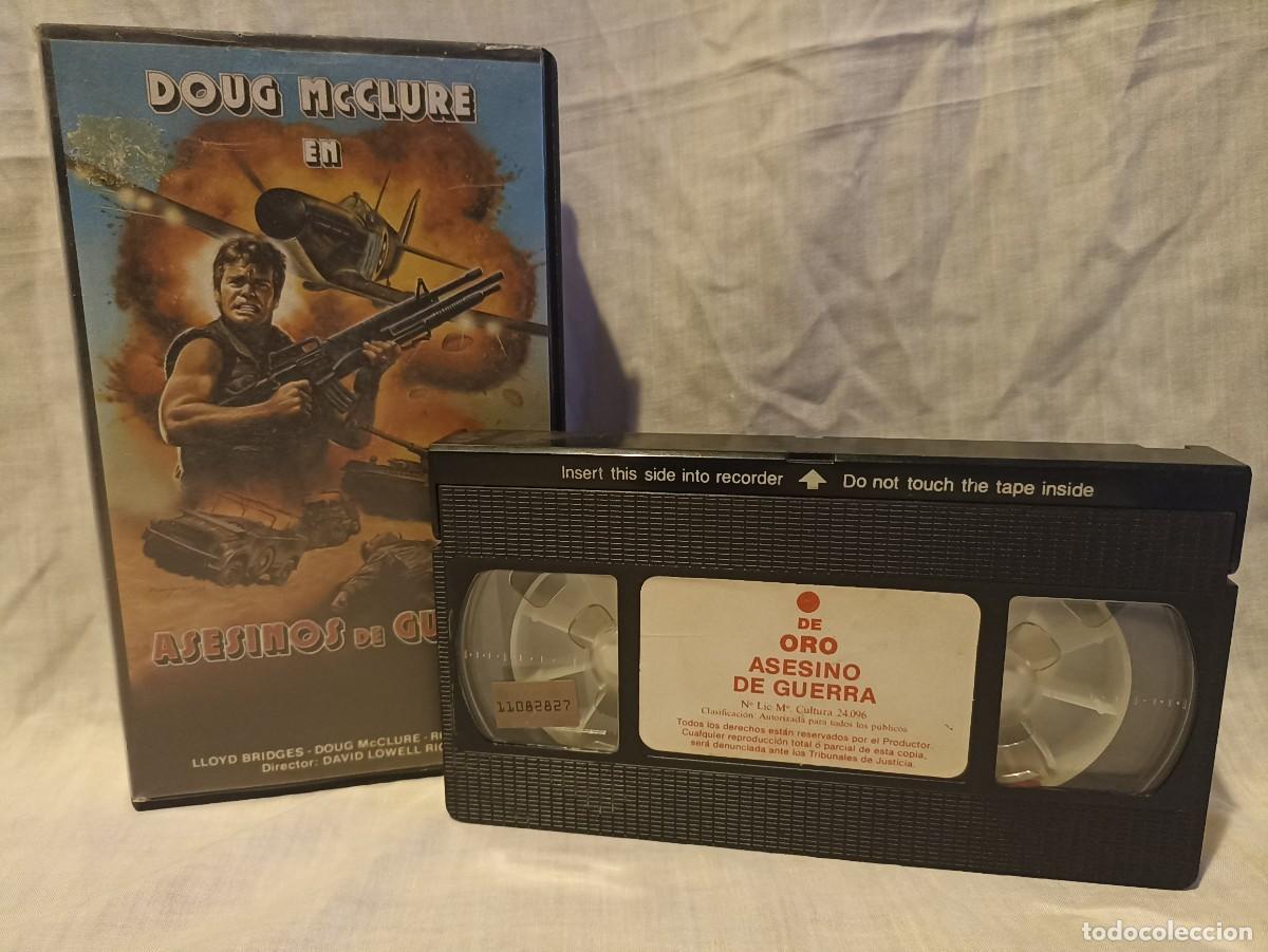 Kino: Asesinos de guerra, pel&iacute;cula VHS (III Reich Hitler- Nazi- Alemania) WWII de 1986