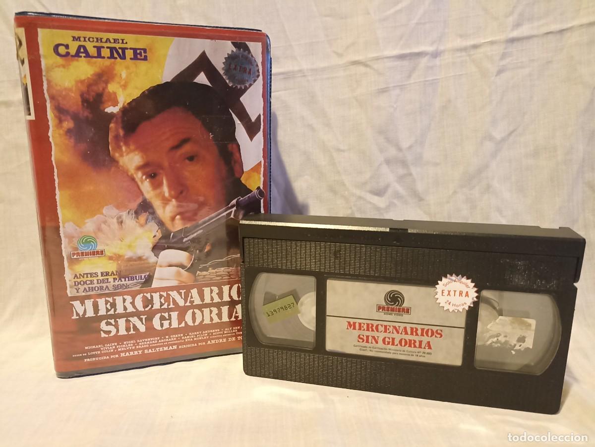 Cinema: Mercenarios sin gloria, pel&iacute;cula VHS (III Reich Hitler- Nazi- Alemania) WWII