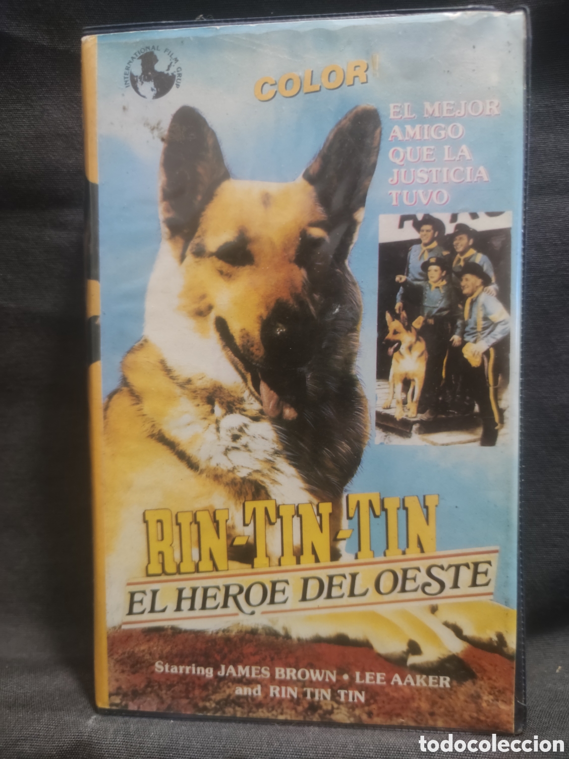 Cine: RIN TINTIN EL H&Eacute;ROE DEL OESTE (VHS)