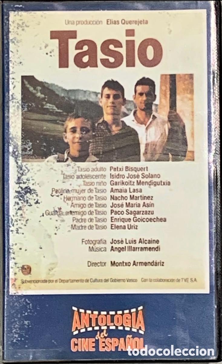 Cine: Pel&iacute;cula. &ldquo;Tasio&rdquo;. Montxo Armendariz.