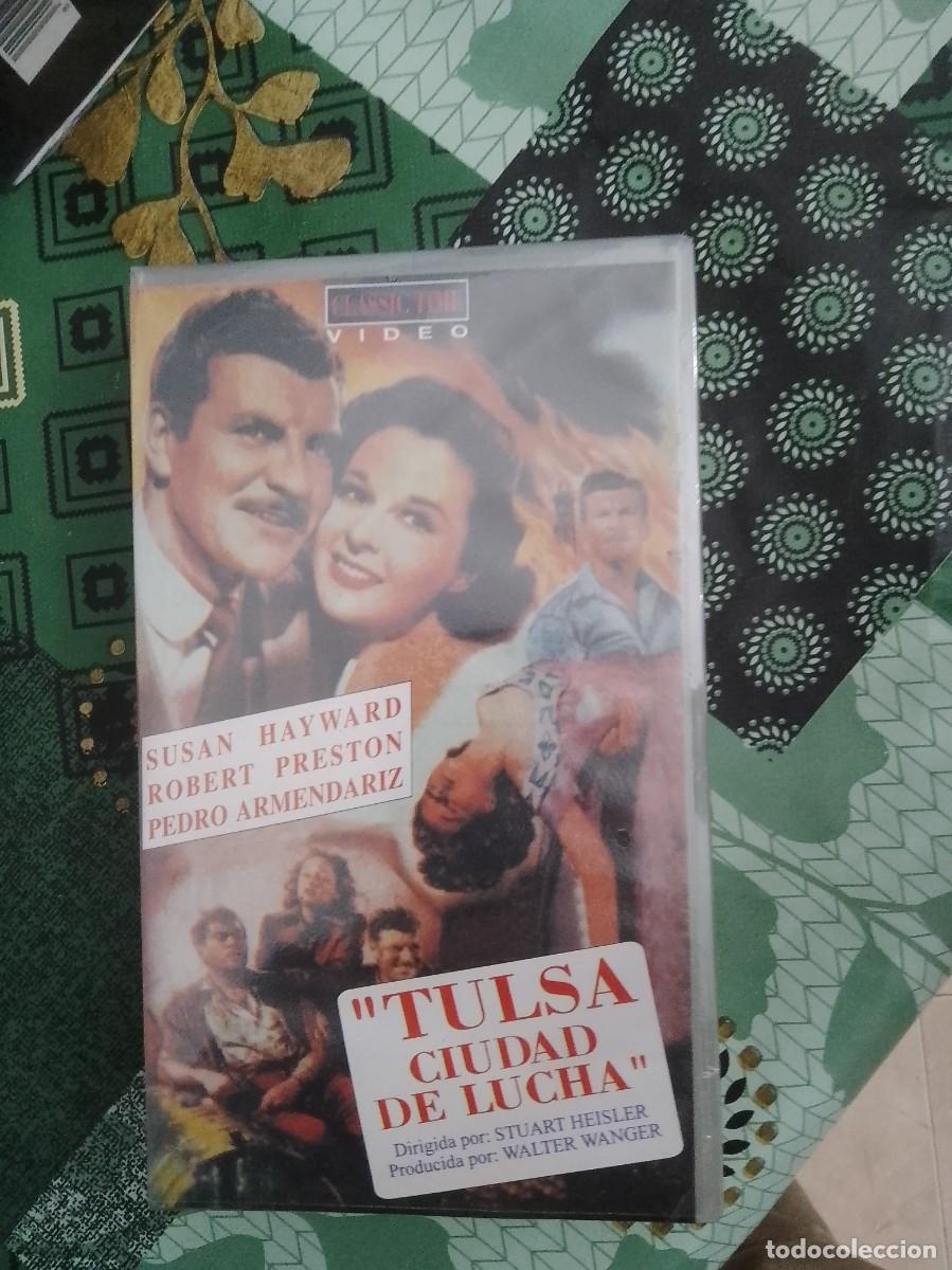 Cine: Tulsa ciudad de lucha vhs nueva precintada unica