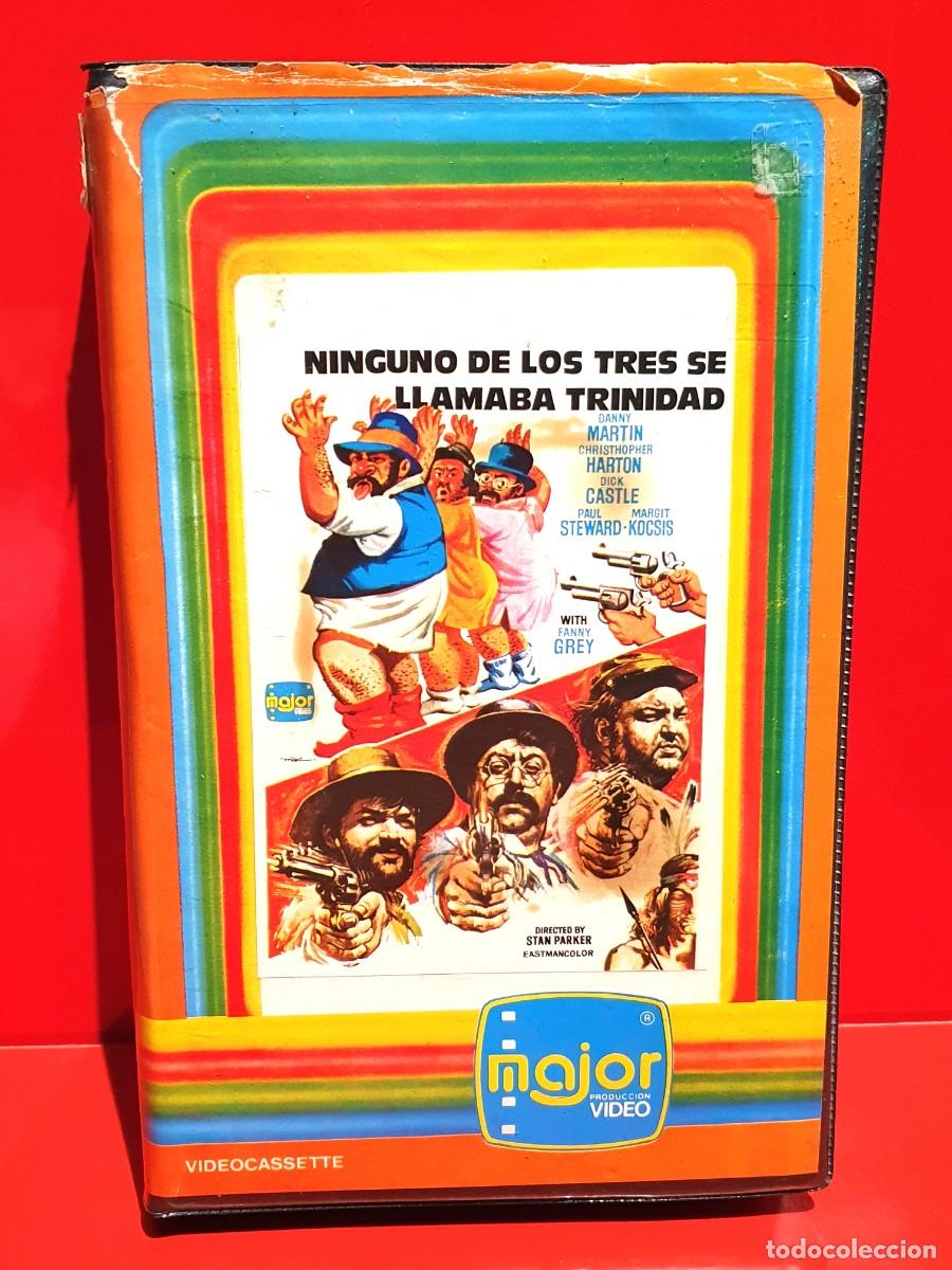 Cine: NINGUNO DE LOS TRES SE LLAMABA TRINIDAD (1973) - VIDEO 2000 (NO VHS)