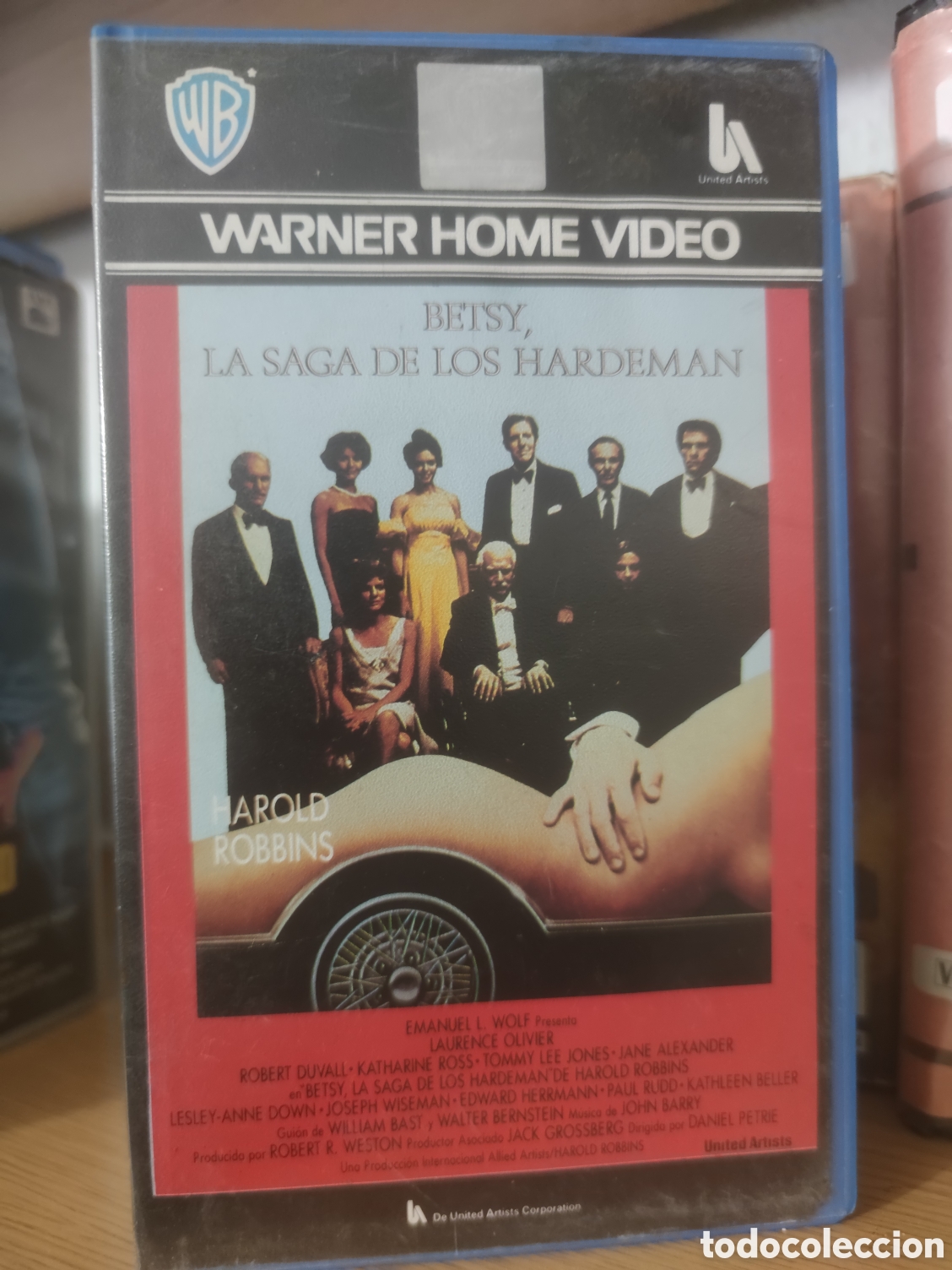 Cine: BETSY, LA SAGA DE LOS HARDEMAN (VHS) - Foto 1