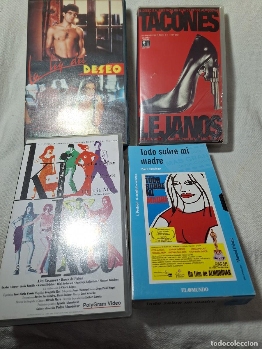 Cine: PEDRO ALMODOVAR, 4 VHS - Foto 1