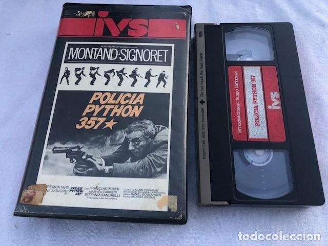 Cine: POLICIA PYTHON 357 / MONTAND SIGNORET / VHS - Foto 1