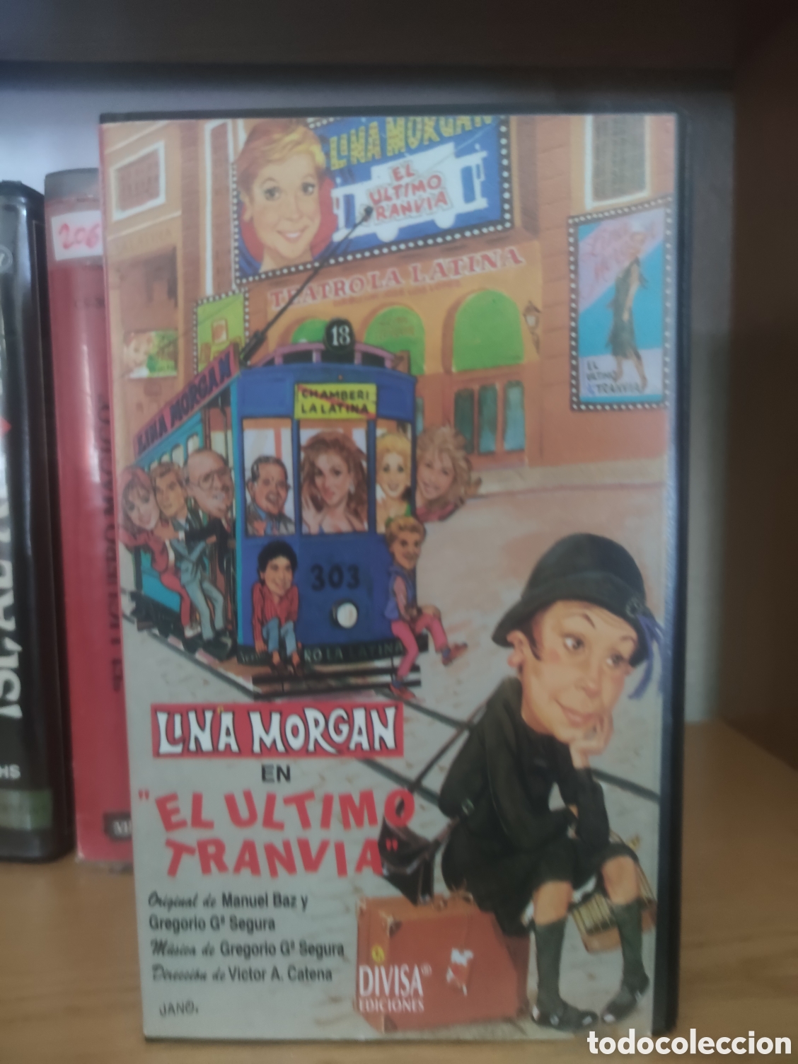 Cine: LINA MORGAN - EL &Uacute;LTIMO TRANV&Iacute;A - (VHS)
