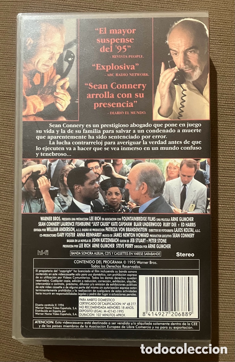 Cine: VHS CAUSA JUSTA - Foto 2