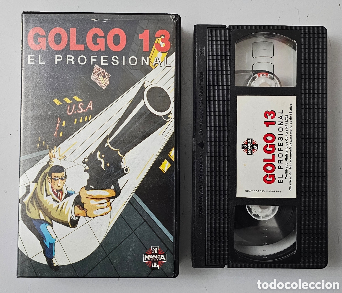 vhs golgo 13 el profesional (japón, 1983) anime - Buy VHS movies on  todocoleccion