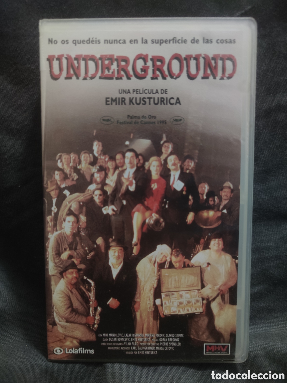 Cine: UNDERGROUND (VHS) - Foto 1