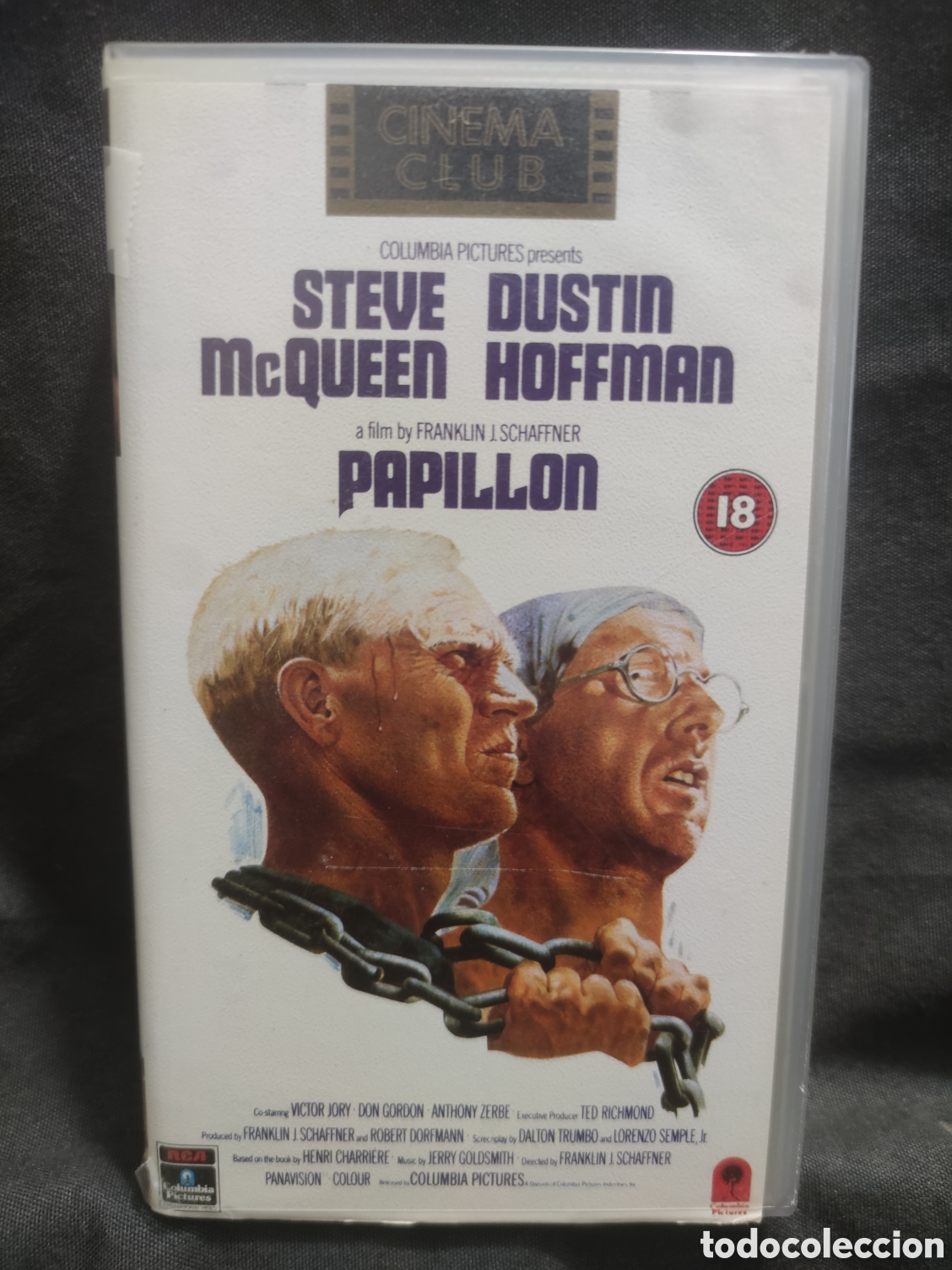 Cine: PAPILLON (VHS) - Foto 1