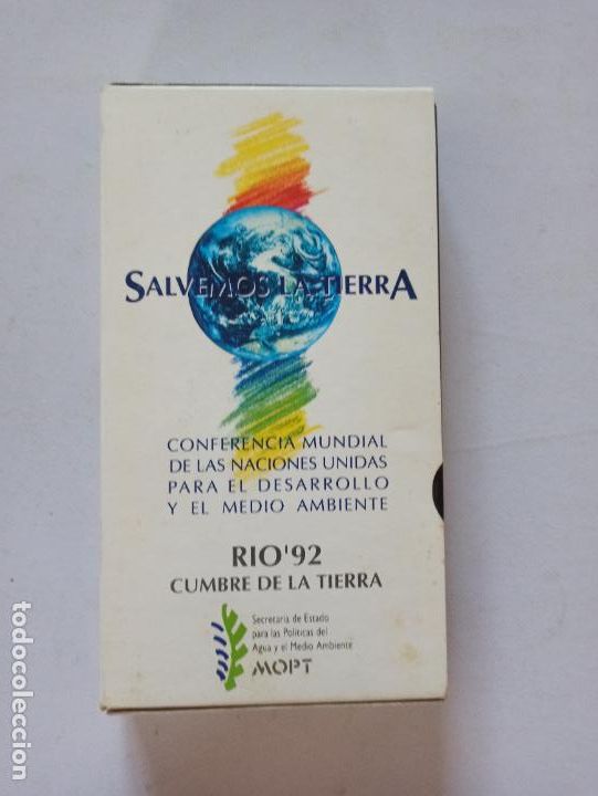 Cinema: VHS SALVEMOS LA TIERRA - RIO 92 CUMBRE DE LA TIERRA (103)