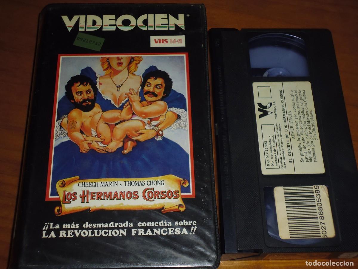 Cinema: EL DESTETE DE LOS HERMANOS CORSOS - CHEECH Y CHONG - COMEDIA - VIDEOCIEN - VHS
