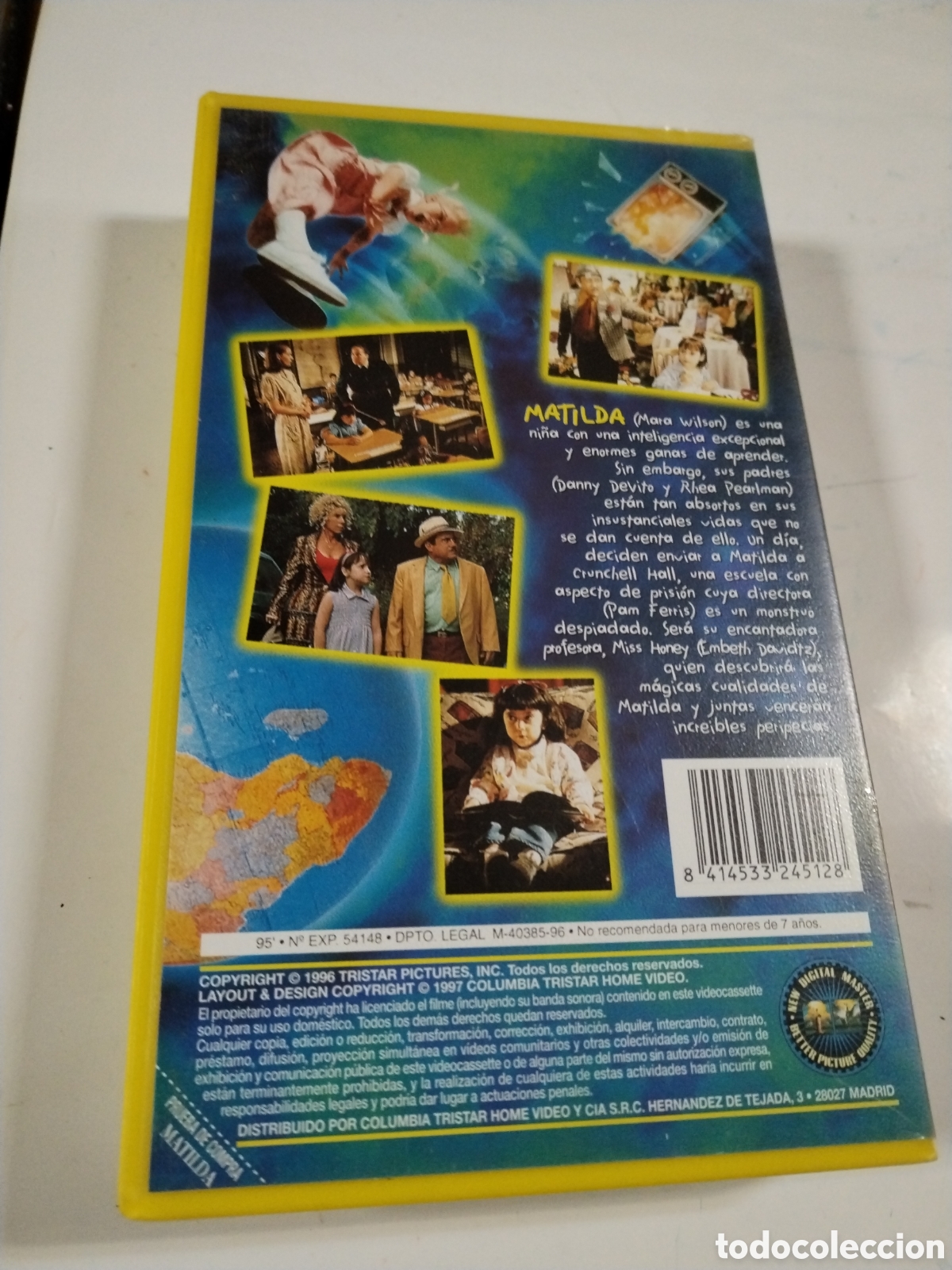 Cine: MATILDA (DIR: DANNY DEVITO) VHS** - Foto 2