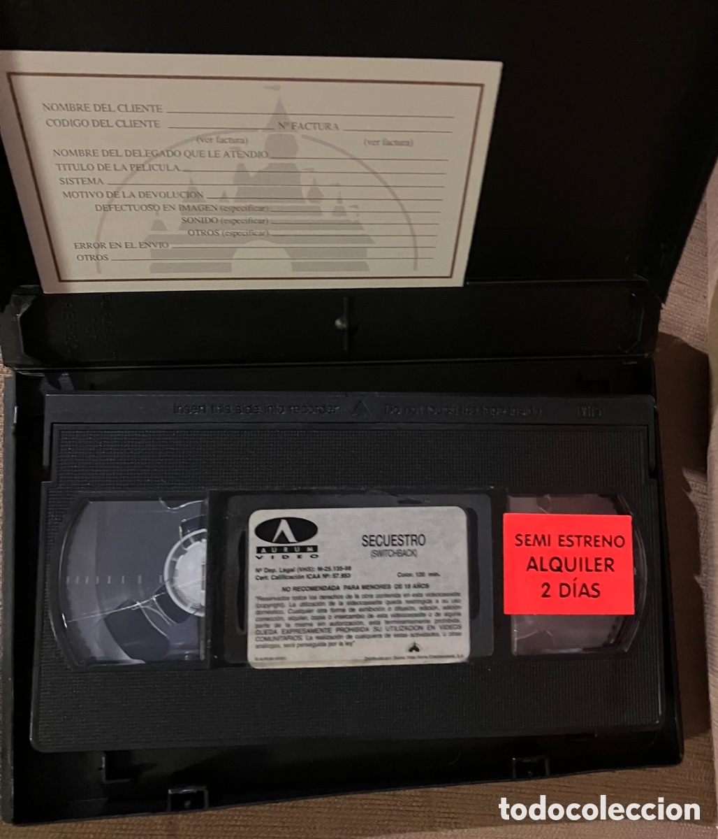 Cine: VHS SECUESTRO - Foto 3