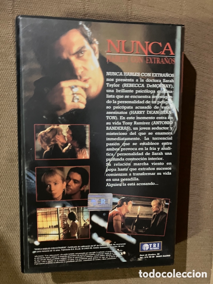Cine: VHS NUNCA HABLES CON EXTRA&Ntilde;OS - Foto 2