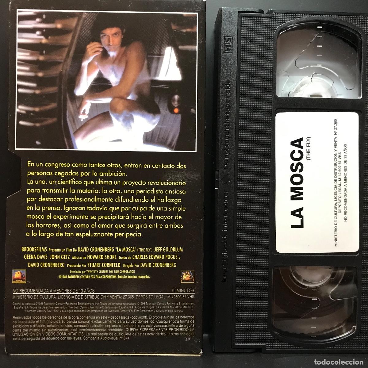 Cine: David Cronenberg ● La mosca (1986) ● [VHS] - Foto 3