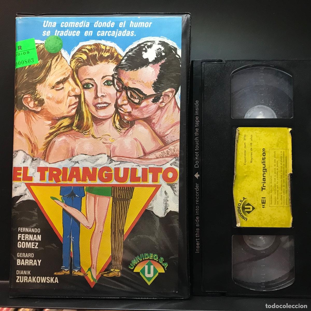 Cine: Jos&eacute; Mar&iacute;a Forqu&eacute; ● El triangulito (1970) ● [VHS]