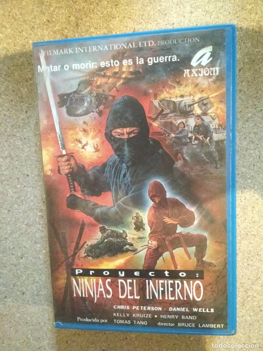Cine: Proyecto: Ninjas del infierno VHS - Foto 1