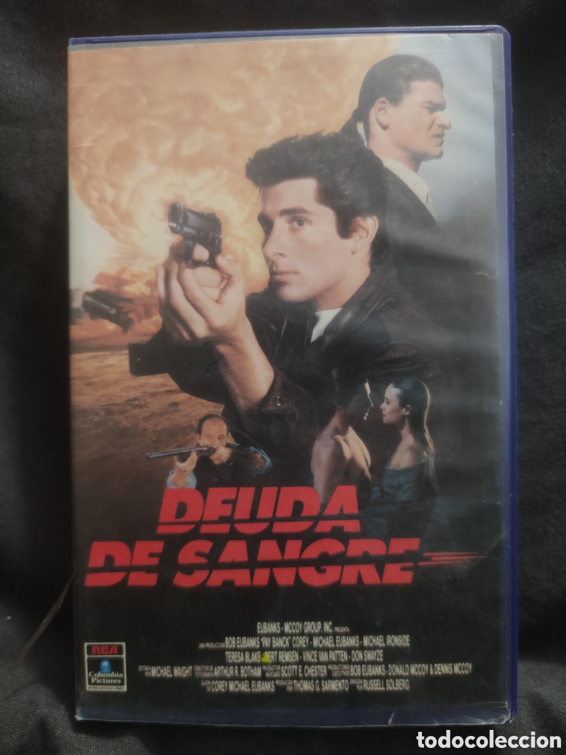 Cine: DEUDA DE SANGRE (VHS) - Foto 1