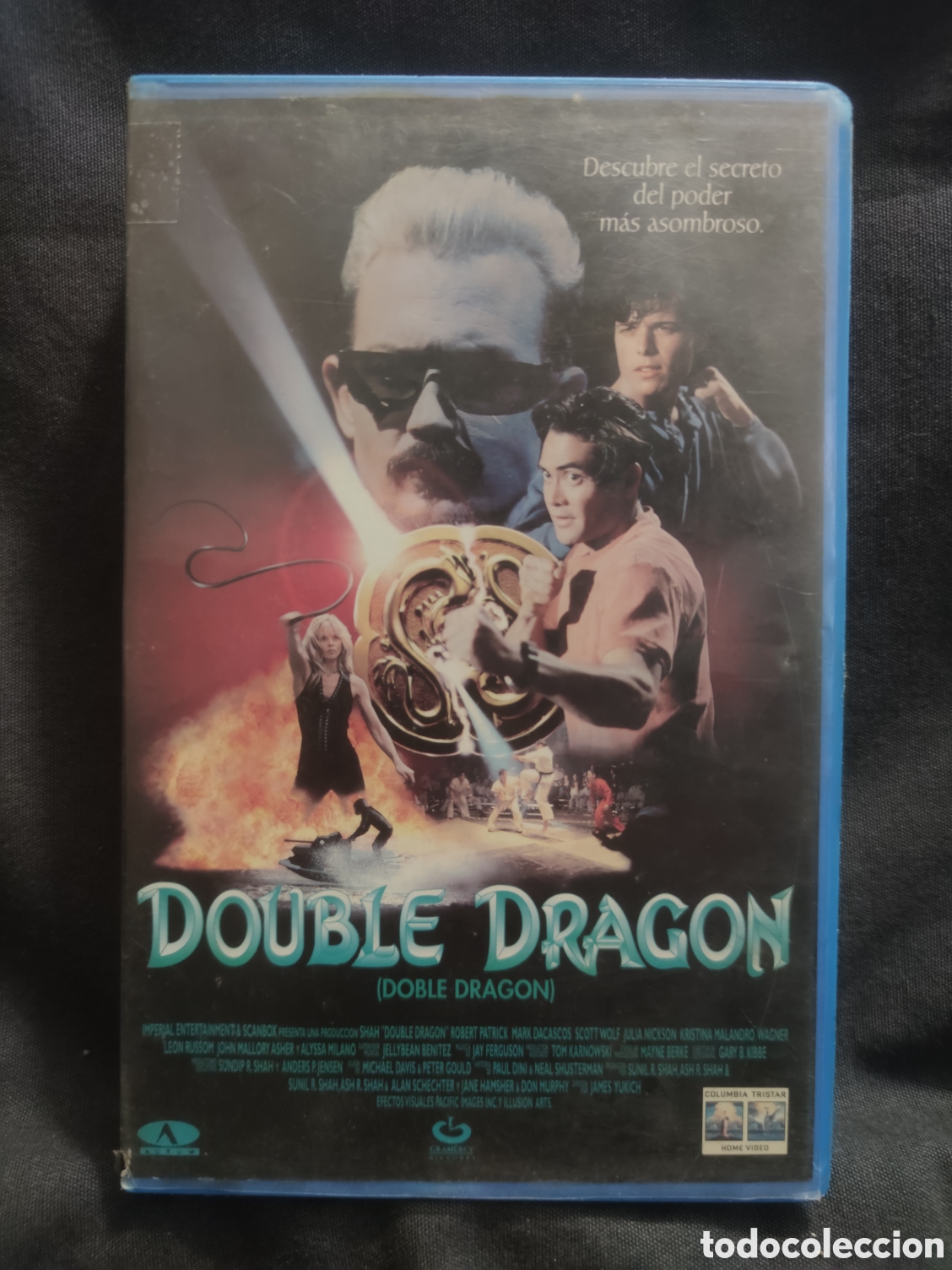 Cine: DOUBLE DRAGON (CINTA VHS) - Foto 1