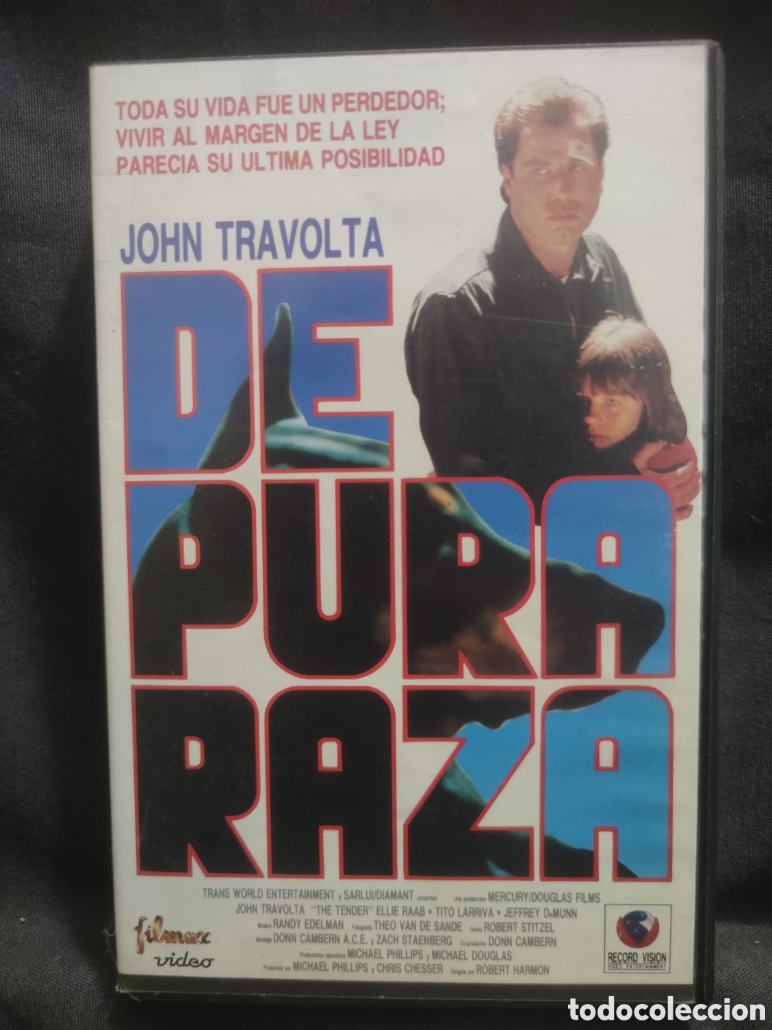 Cine: DE PURA RAZA (VHS) - Foto 1
