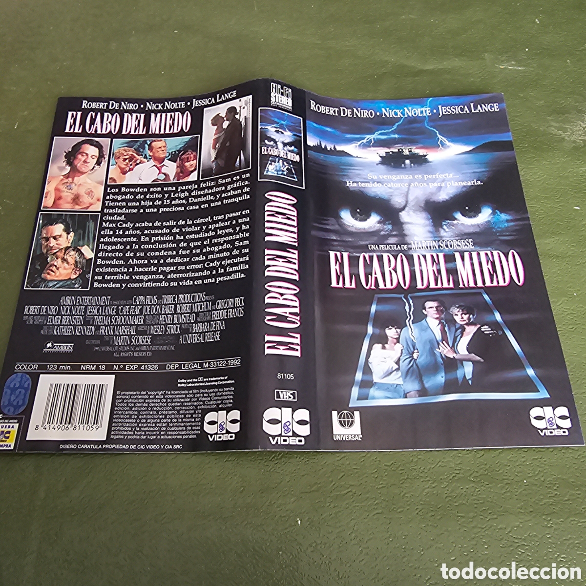 Cine: CARATULA EL CABO DEL MIEDO