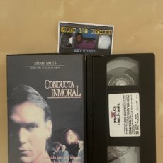 Cine: CONDUCTA INMORAL VHS 1994 - GEORGE MILLER - JIMMY SMITHS - THRILLER ERÓTICO PROFESOR ALUMNA