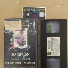 Cine: TRANS-GEN (LOS GENES DE LA MUERTE) VHS 1986 VIDEOCLUB AMANDA PAYS DAVID ALLEN BROOKS TERROR