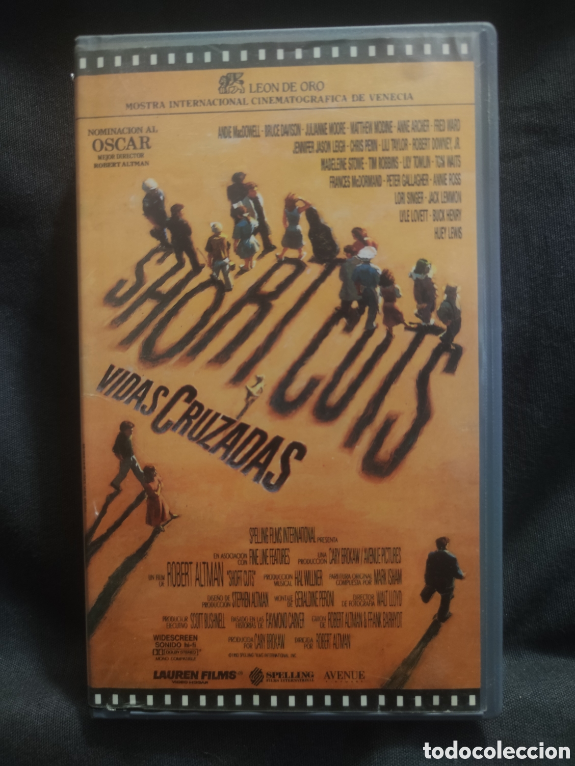 Cine: VIDAS CRUZADAS (VHS) - Foto 1