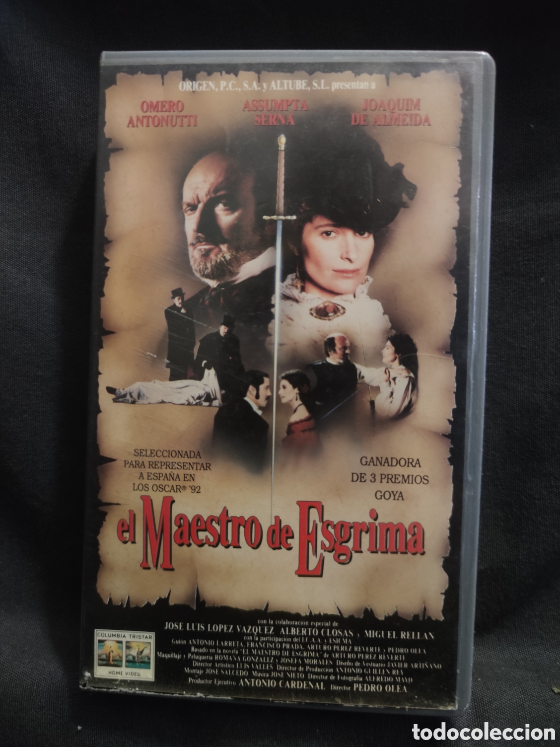 Cine: EL MAESTRO DE ESGRIMA (VHS) - Foto 1