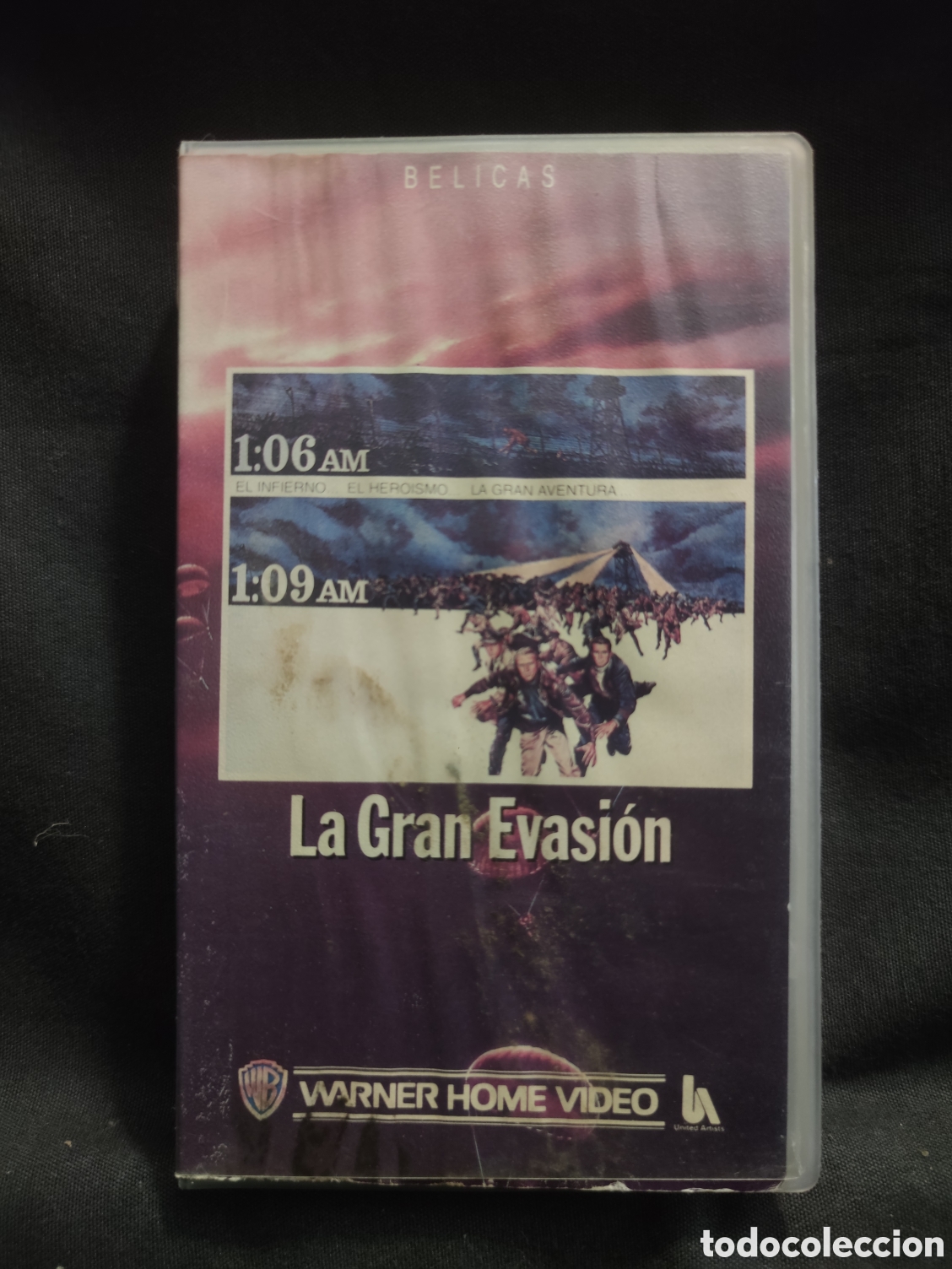 Cine: LA GRAN EVASI&Oacute;N (VHS) - Foto 1
