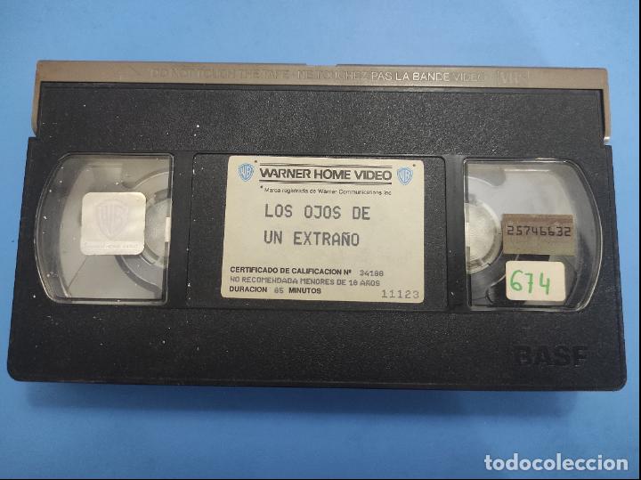 Cine: PELICULA VHS LOS OJOS DE UN EXTRA&Ntilde;O A&Ntilde;O 1981 TERROR (SOLO PELICULA) VER DESCRIPCION