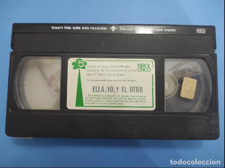 Cine: PELICULA VHS ELLA YO Y EL OTRO A&Ntilde;O 1985 (SOLO PELICULA) VER DESCRIPCION