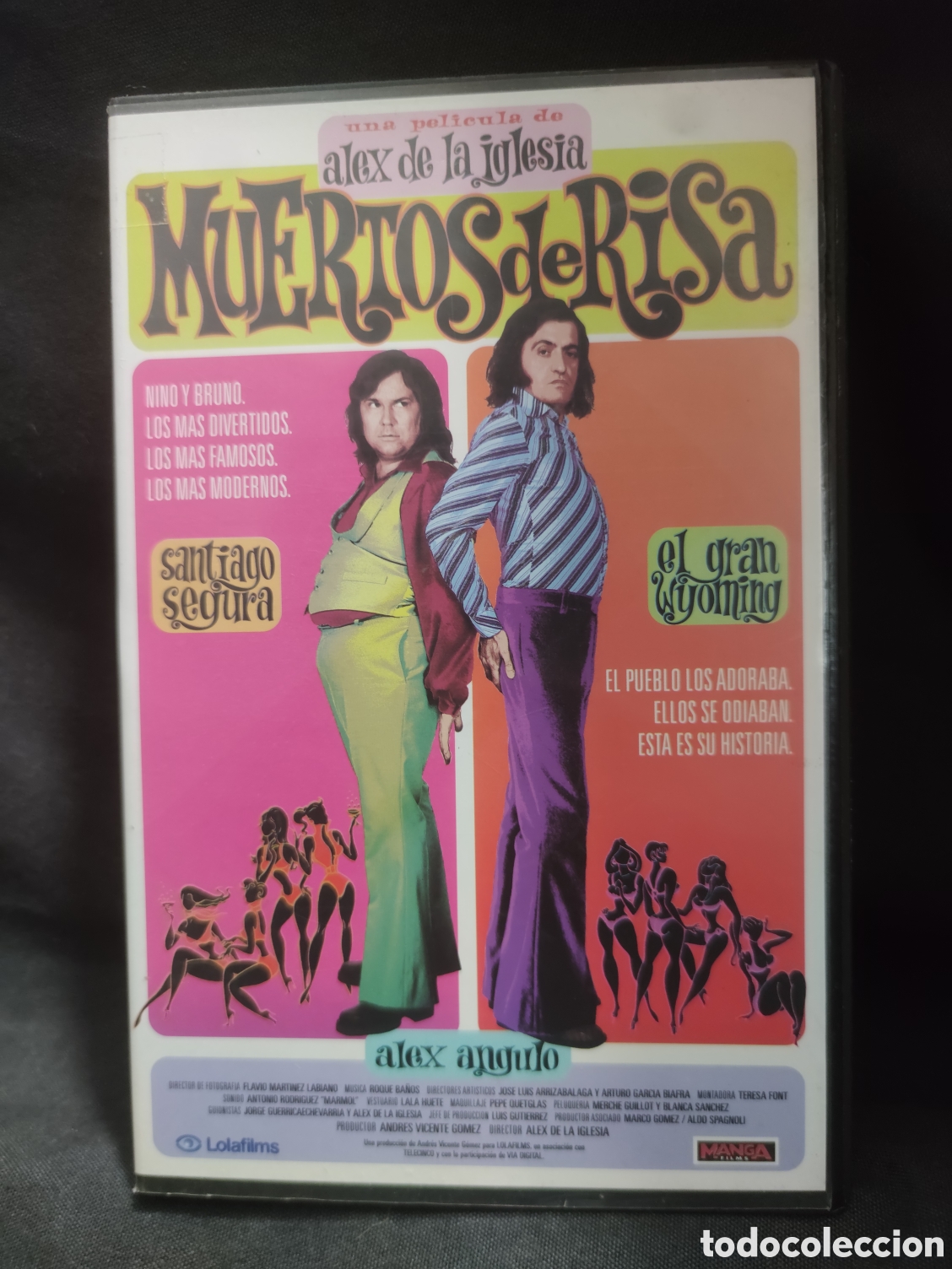 Cine: MUERTOS DE RISA (VHS) - Foto 1